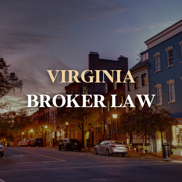 Virginia Broker Law